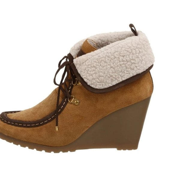 Tommy  Hilfiger Women's Zaria Wedge Boots Size 7 - Picture 5 of 10